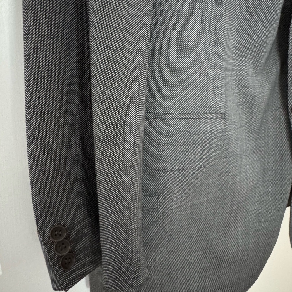 Canali Men's Charcoal Gray Two-Button Suit Jacket - Picture 2 of 6